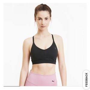 NWT Puma low impact strappy bra sz XS